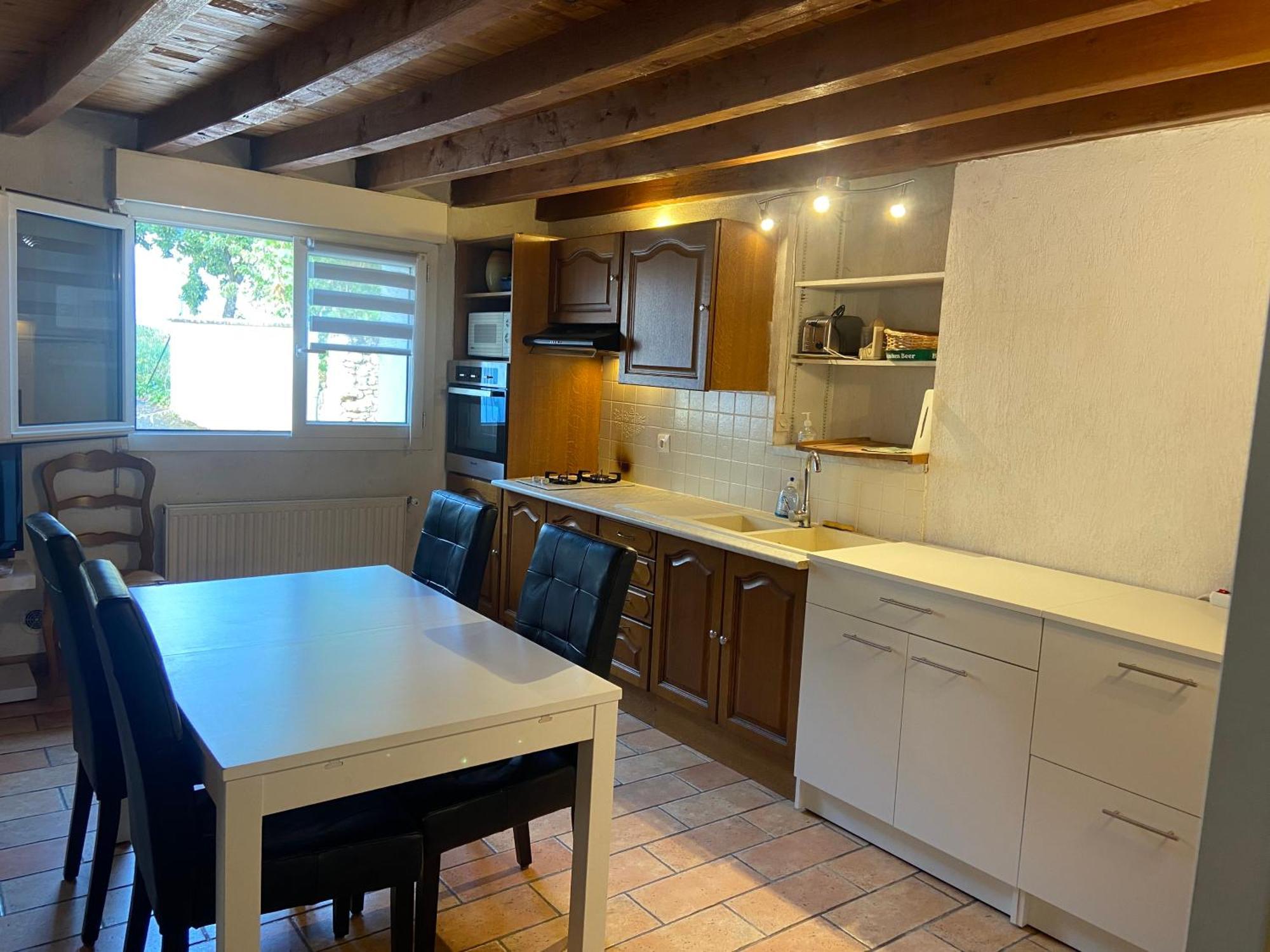 Maison au calme a l'orée du bois. Accès A13-A14 Orgeval  Esterno foto